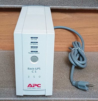 TESTED WORKING! APC Back-UPS CS 350 UPS System (No Battery)   Used   BK350