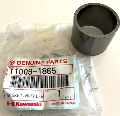 Gasket, Muffler Connect 11009-1865 Kawasaki Street Motorcycle