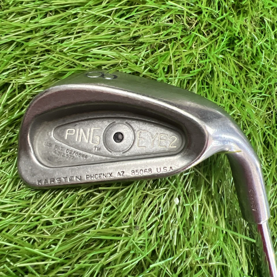 Ping Eye 2 8 Iron Black Dot RH ZZ Lite Stiff Flex Shaft 38" - Image 2 of 4