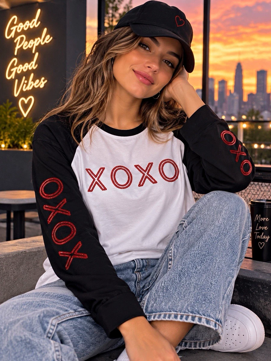 Long Sleeve Love Tops for Women for sale | eBay