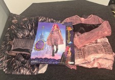 Disney Descendants 3 Audrey Girls Costume Size L With Removable Cape Disguise