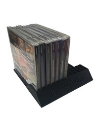 Sony PlayStation 1 PsOne 13 Slot Game CD Holder Rack SCPH-1001 PSX Storage