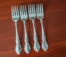 Oneida Wordsworth Stainless Steel Dessert / Salad Fork (Set of Four)