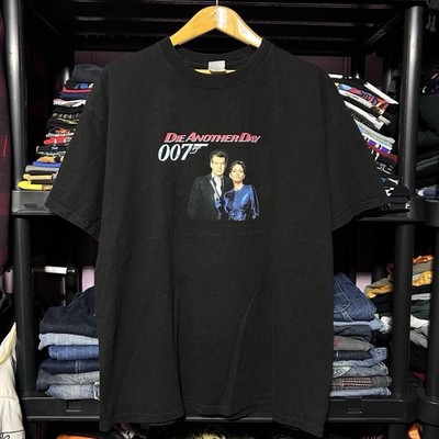 Vintage James Bond 2002 Die Another Day 007 Movie Promo Graphic T-Shirt XL