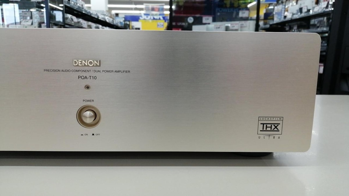 DENON POA-T10 | Stereo Power Amplifier – High-End Vintage Japan