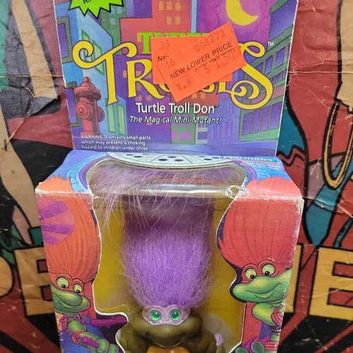 Vintage TMNT Turtle Troll Don Sealed in Packaging Complete 1992