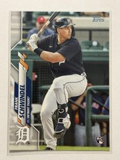 2020 Topps Update #U-118 Frank Schwindel Rookie Detroit Tigers