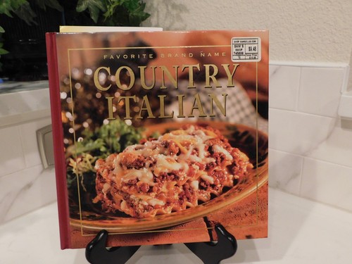 Lot Of 3 Italian Cookbook Brand Name Country Italian, Betty Crocker, UK Cookbook - Picture 2 of 13