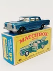 Matchbox Series Lesney No46c Mercedes 300se Coupe Blue STUNNING CONDITION Boxed