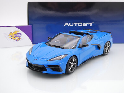AUTOart 71281 # Chevrolet Corvette C8 Stingray 2020 '' Rapid Blue / blau '' 1:18