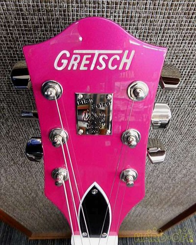 Gretsch G6120T-BSHR-CDMGTA Brian Setzer Hot Rod Candy Magenta CIJ, a1204 - Picture 7 of 12