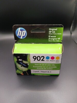 NEW in BOX ~ HP ~ 902 Color  (T0A38AN) Ink Cartridge ~ Exp 3/2023