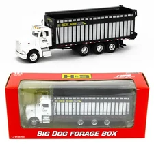 2021 SPECCAST HELLE 1:64 *H&S* WHITE Peterbilt 1226 BIG DOG FORAGE TRUCK *NIB*