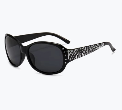 Gafas de sol polarizadas de diseñador gran tamaño para mujer Moda de Lujo UV400