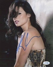 Katrina Law Arrow Autographed Signed 8x10 Photo ACOA