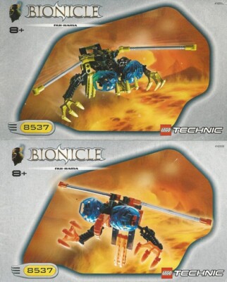 LEGO BIONICLE 8537 Nui-Rama Complete Retired Rare No box