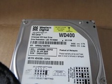 Western Digital WD400BB-00CFC0 40GB.7200RPM IDE 3.5" Internal Hard Drive