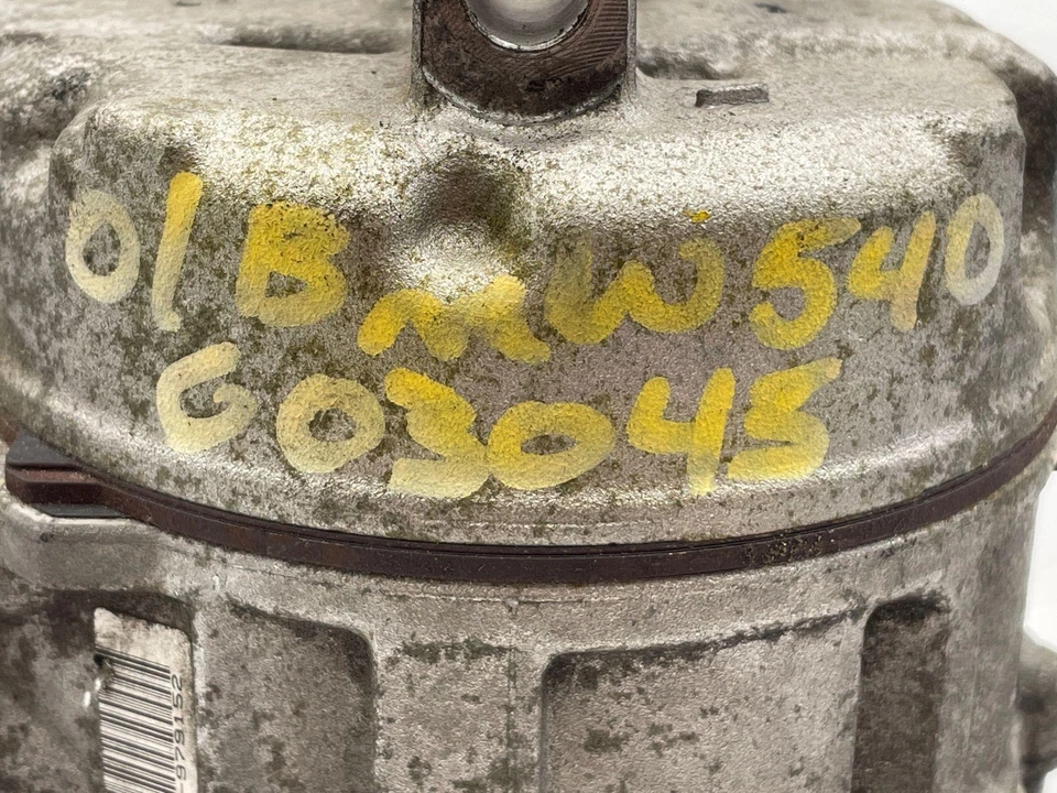 BMW 540i 2001 aire acondicionado compresor bomba polea E39 OEM 64526910460 Foto 4 de 4