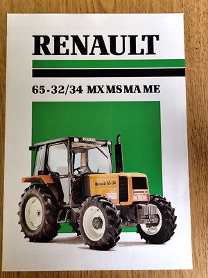 Renault 65-32/34 MX MS MA ME brochure tractor brochure 24