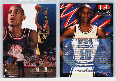 1994 Flair #57, Reggie Miller, Indiana Pacers, Team USA Basketball