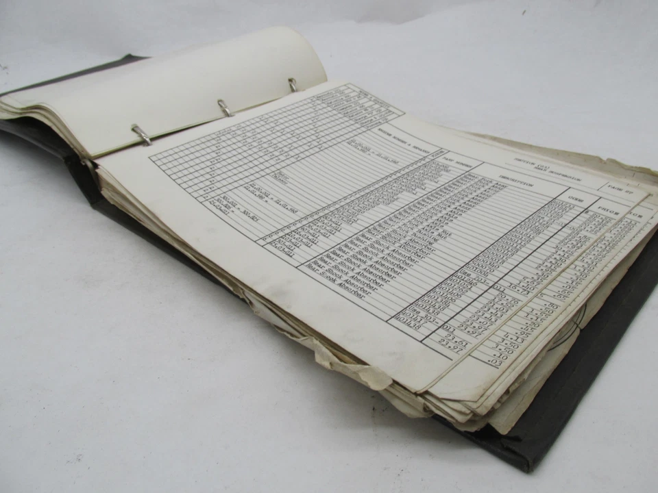 Bultaco Original Fábrica 4 Velocidades 100-250cc Lista de Catálogo de Piezas Manual con Carpeta Foto 4 de 4