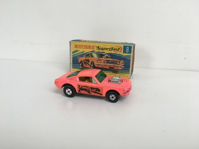matchbox wildcat dragster no 8