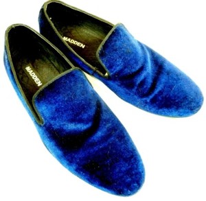 steve madden blue slip ons