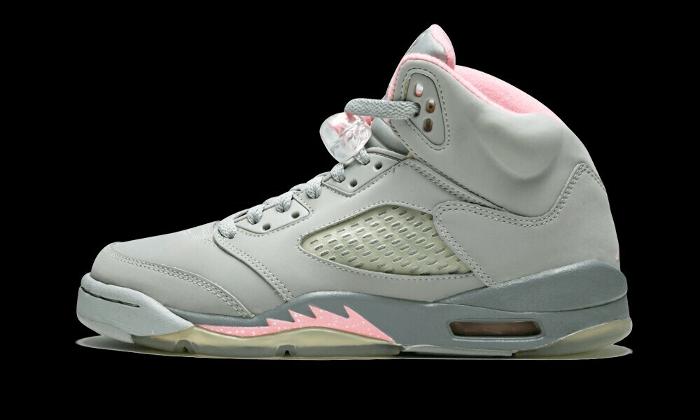 $1200 Cute sz 6Y SOLDOUT Nike Air Jordan 5 GS Pink Gray og rare new 313551-061 image 4