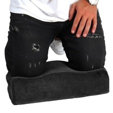 Kneeling Pad Comfort Memory Foam - Extra Thick Knee Cushion Black 