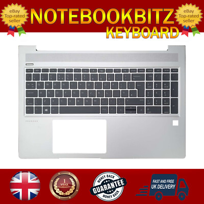 PALMREST + UK BACKLIT TASTATUR FÜR HP PROBOOK 450 G7 I7-10510U 15 INTEL - 8QG33AA