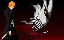 Anime bleach kurosaki ichigo hollow Custom Gaming Mat Desk
