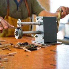 Sole Cutting Machine Handmade Leather Sole Making Tool Cutting and Trimming