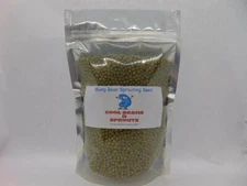 Mung Bean Seeds for Sprouting Microgreens, "COOL BEANS n SPROUTS" Brand.