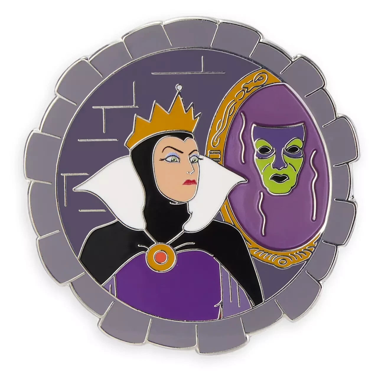 2025 Disney The Evil Queen and Magic Mirror Pin Snow White and the Seven Dwarfs