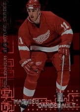 1999-00 BAP Millennium Ruby #95 Mathieu Dandenault /1000 - NM-MT