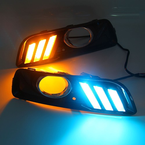 LED Daytime Running Light Turn Indicator Fog Lamp Bumper For Chevrolet Malibu - Picture 11 of 13