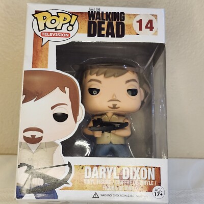 Retired THE WALKING DEAD DARYL DIXON 14 FUNKO POP RETIRED NIB | eBay