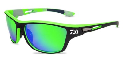    Lunettes de Soleil Sport Performance Homme - Vision Verte Éclatante  ️  
