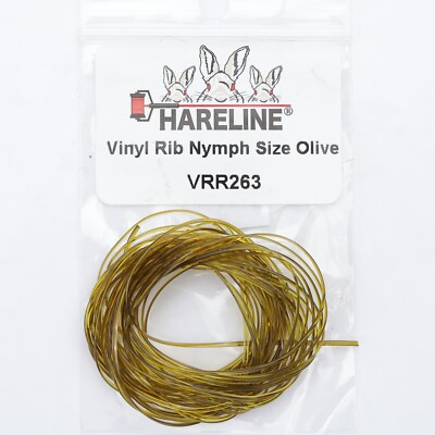 Hareline Vinyl Rib Nymph  - Olive