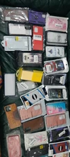 50+ Assorted Unbranded Cell Phone Back Cases Set 