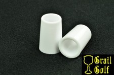 GRAIL GOLF NEW SUPER PREMIUM WHITE COLOR IRON FERRULES .355 .79" .540OD LOT