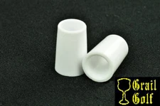 GRAIL GOLF NEW SUPER PREMIUM WHITE COLOR IRON FERRULES .355 .79" .540OD LOT