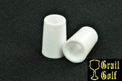 GRAIL GOLF NEW SUPER PREMIUM WHITE COLOR IRON FERRULES .355 .79'' .540OD LOT