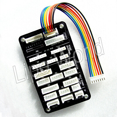 Multi Balancer Adapter Board XH zu 2S-6S XH EH TP HP Robbe Hyperion Align LiPo