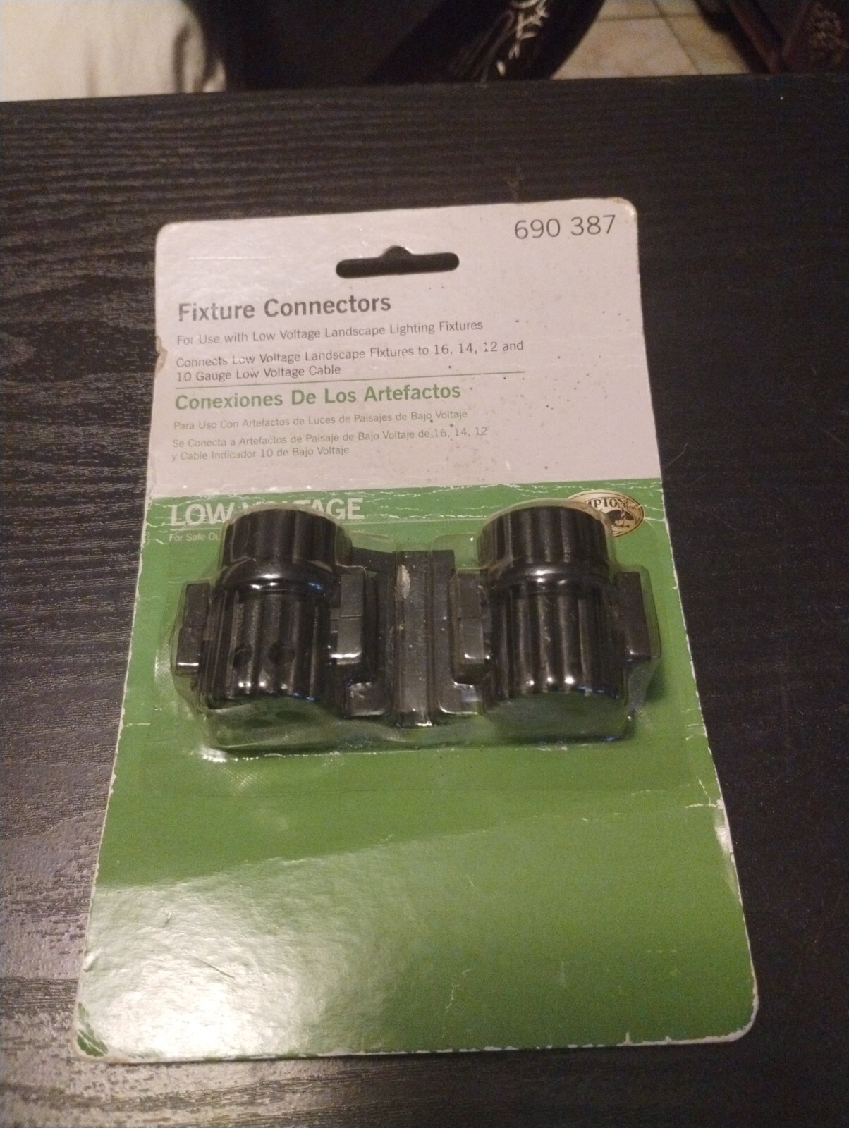 Hampton Bay Landscape light 1016 Gauge Black Low Voltage Lights Wire