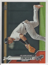 2020 Topps Factory Set Orange #91 Yolmer Sanchez - NM-MT