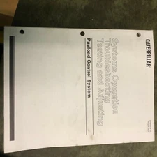 CATERPILLAR CAT PAYLOAD OPERATION TESTING MANUAL