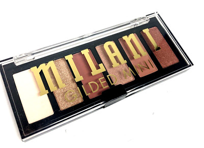 Milani Gilded Mini Eyeshadow Palette with 6 Matte & Shimmer Hues - It s All Rose