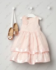 Janie and jack pirouette petals Rosette Organza Dress 2t