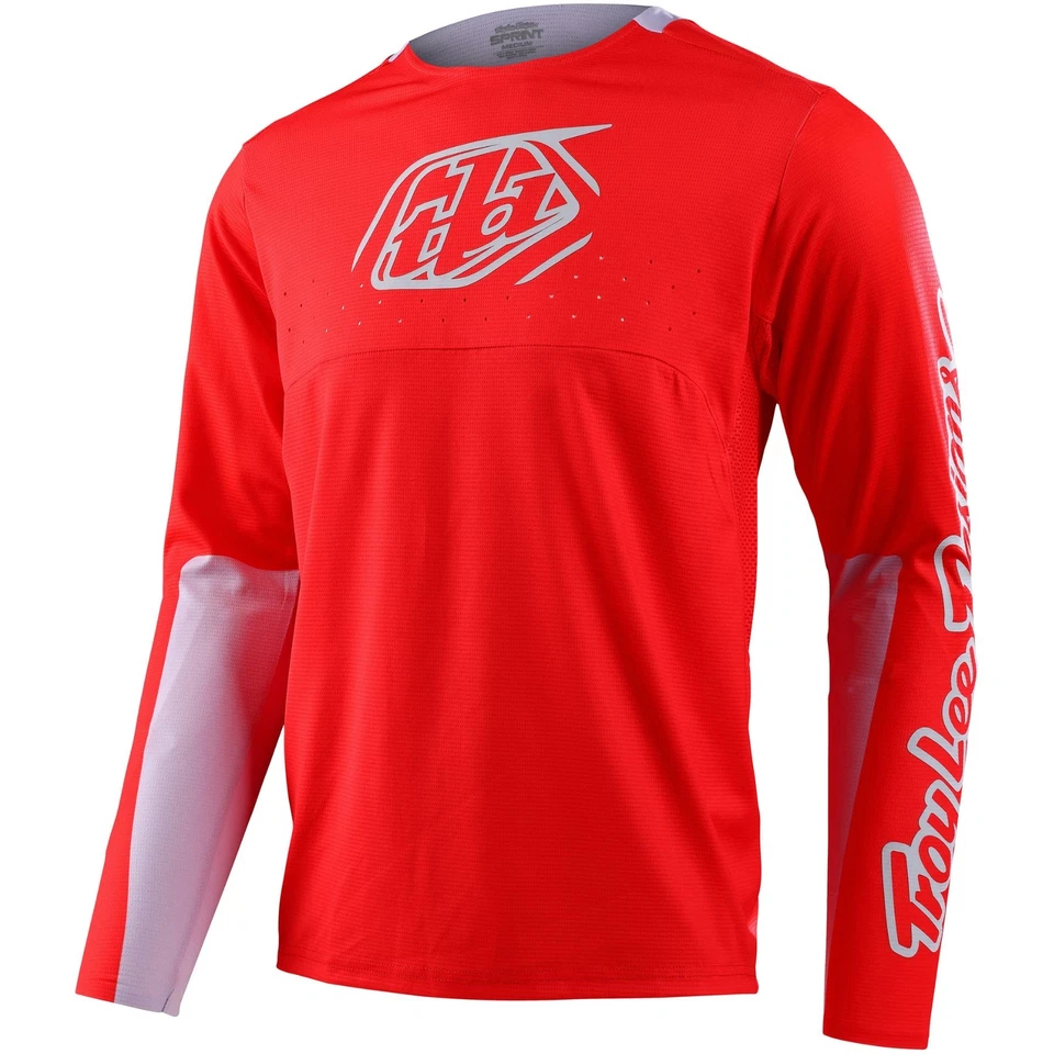Troy Lee Designs Gear Combo Set Pantalones Cortos Sprint + Jersey Mono - Rojo Carrera ENVÍO EN 3 DÍAS Foto 4 de 4